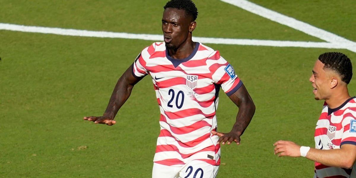 US Soccer Star Balogun Honors LeBron After World Cup Goal - Image 2