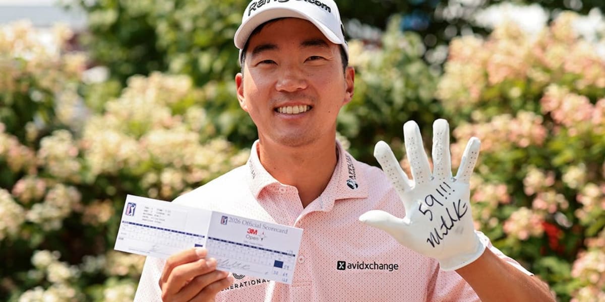 Golfer Michael Kim Nails 59 at 3M Open for History - Image 2
