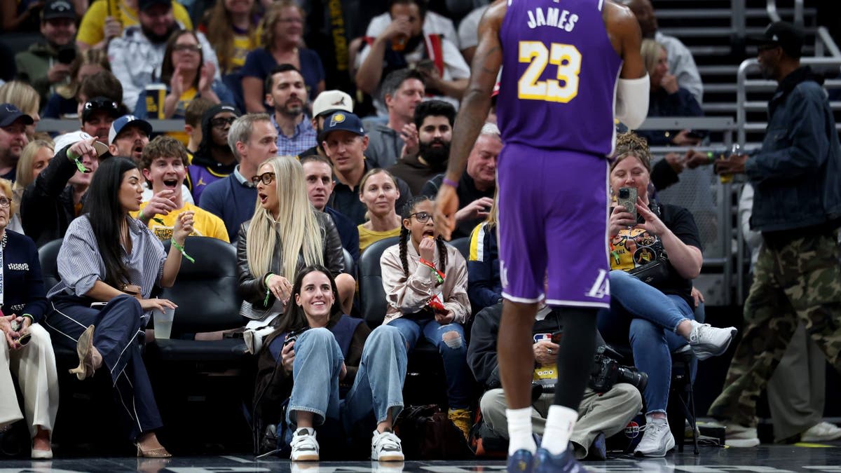 LeBron James Celebrates Caitlin Clark's 45-Point Record Game - Image 4