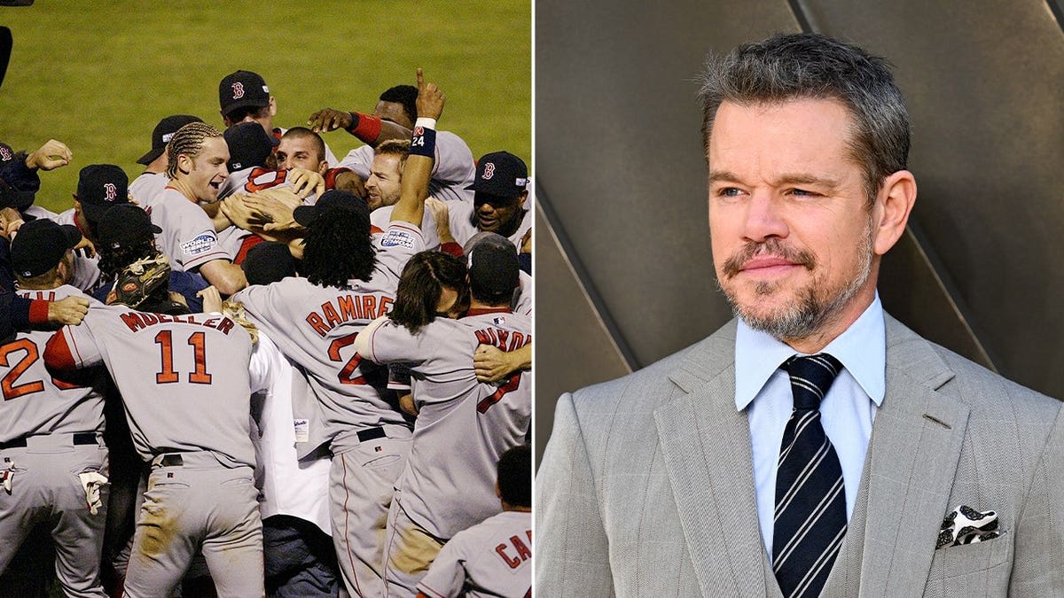 Matt Damon Flew Home from Dubai for Red Sox 2004 Win - Image 5