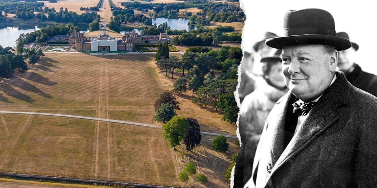 Heat Wave Reveals Lost Churchill Garden at Blenheim Palace - Image 2