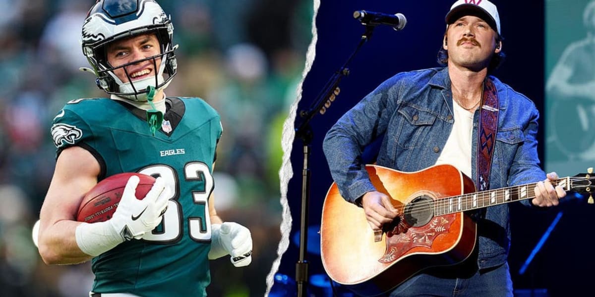 Eagles Star Cooper DeJean Joins Morgan Wallen on Stage - Image 2