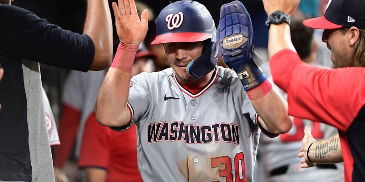 Nationals Outfielder's Wall-Climbing Catch Stuns Baseball - Image 2