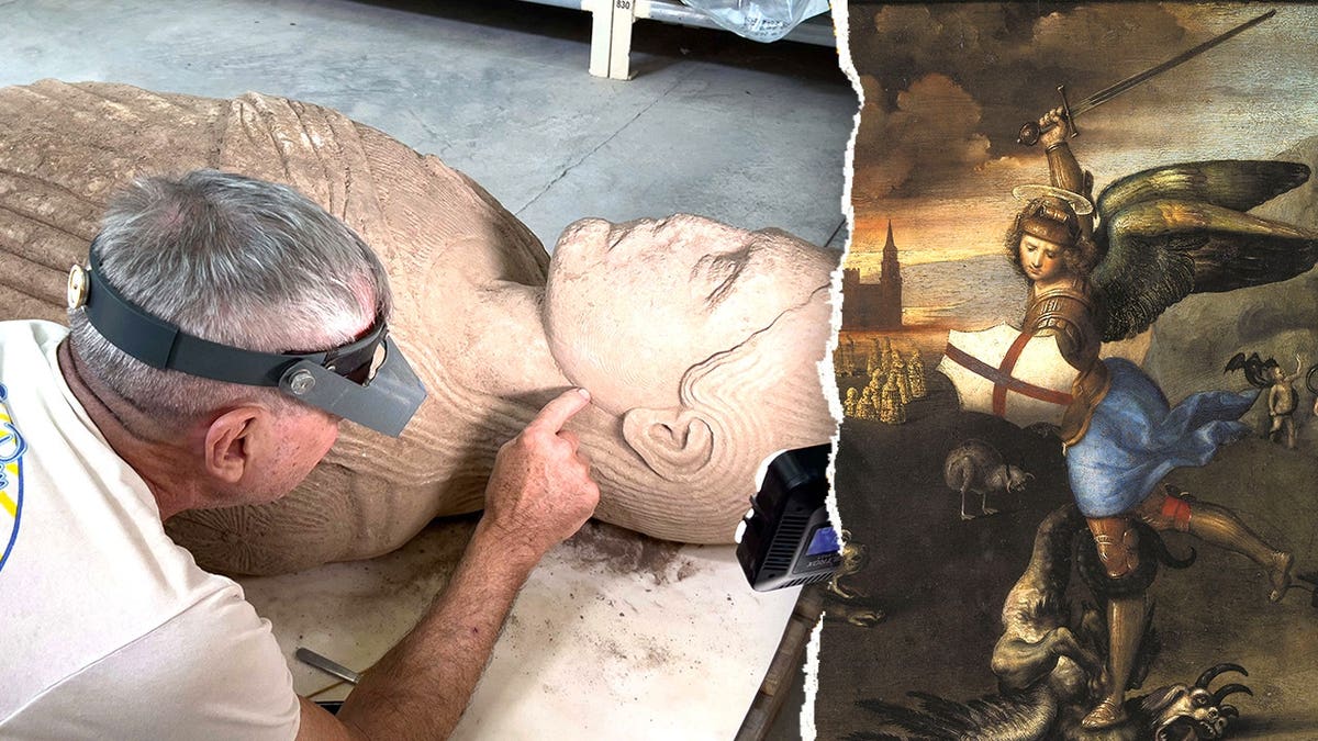 2,500-Year-Old Statue Found Face-Down in Biblical City - Image 3
