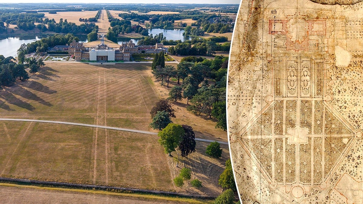 Heat Wave Reveals Lost Churchill Garden at Blenheim Palace - Image 3