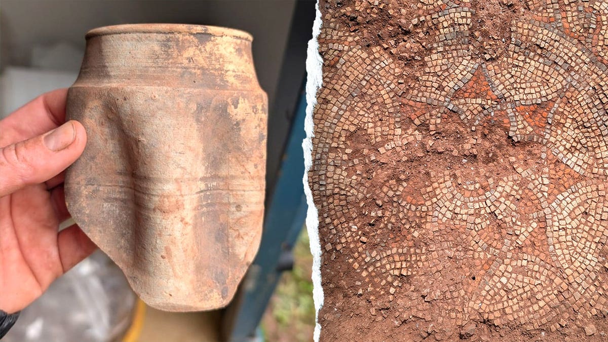 Ancient Roman Villa With Stunning Mosaic Found in Devon - Image 3