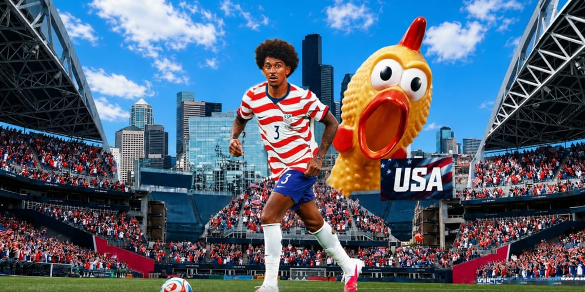 USA Defender's Rubber Chicken Becomes World Cup Lucky Charm - Image 2