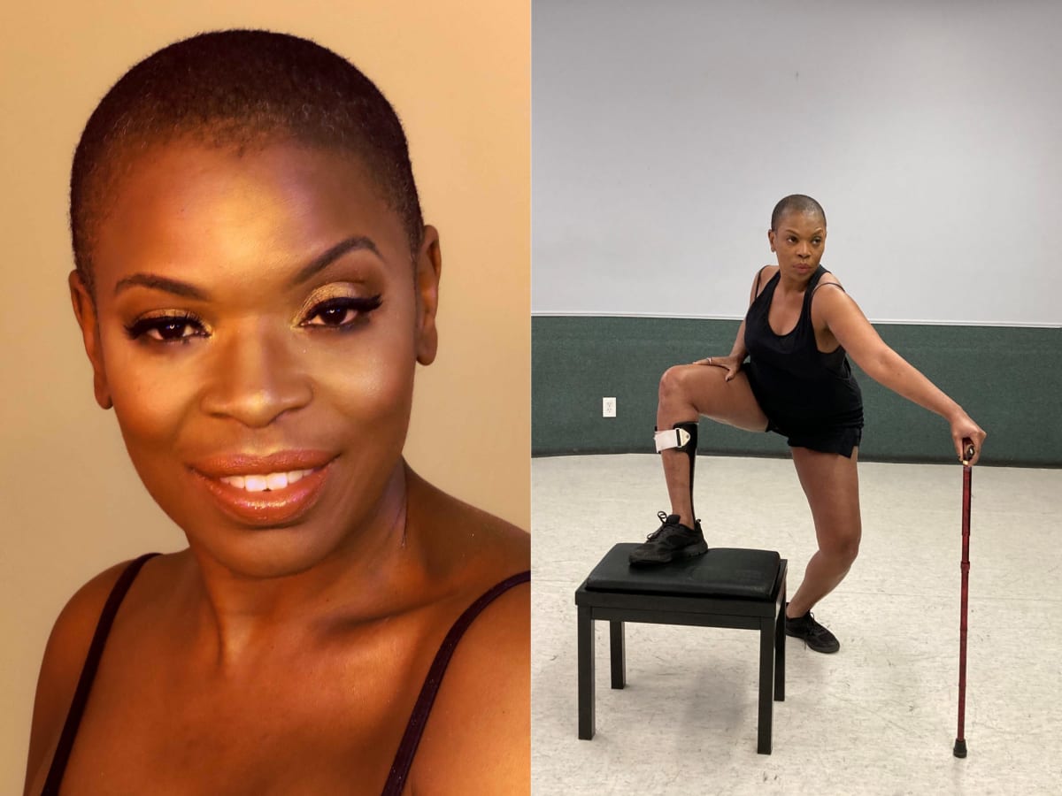 Zazel-Chavah O'Garra smiling, brain tumor survivor and founder of integrated dance company
