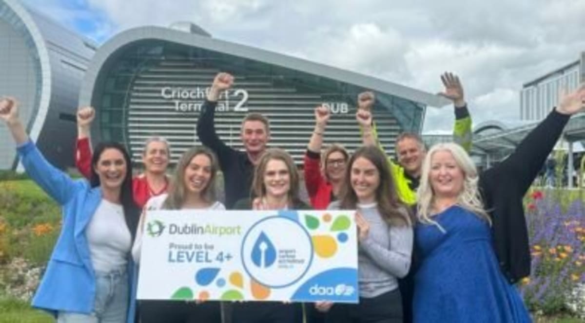 Dublin Airport Joins Top 13% Globally for Climate Action