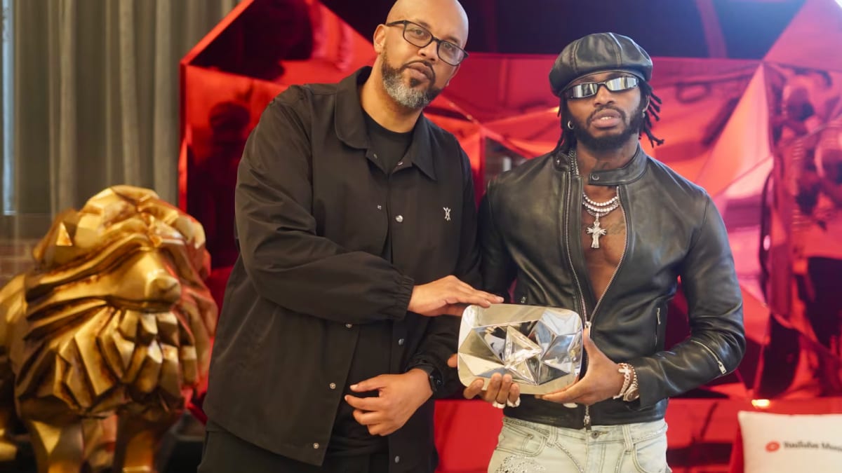 Tuma Basa with Tanzanian artist Diamond Platnumz celebrating African music diversity