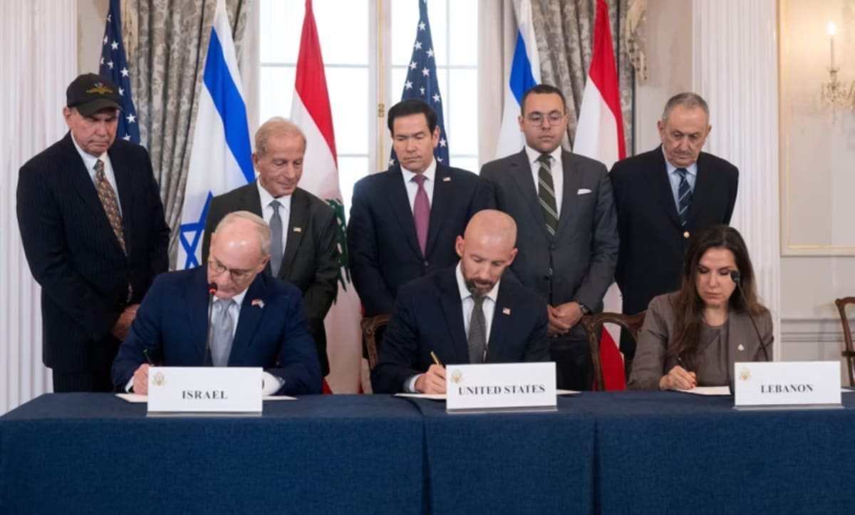 Lebanon and Israel Sign Historic Peace Framework