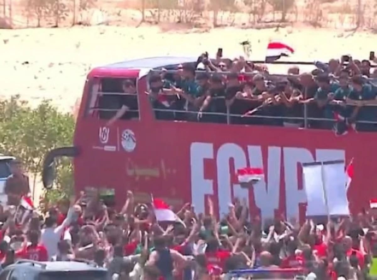 Egypt Welcomes Home World Cup Team With Massive Parade - Image 3