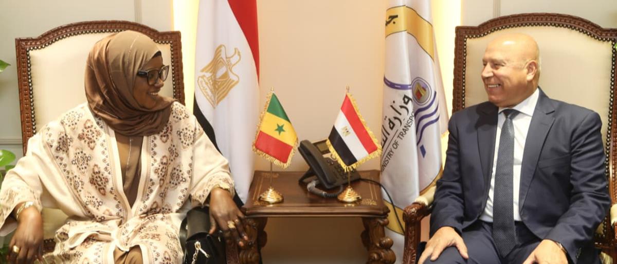 Cargo ships docked at Alexandria port preparing for new Africa trade route