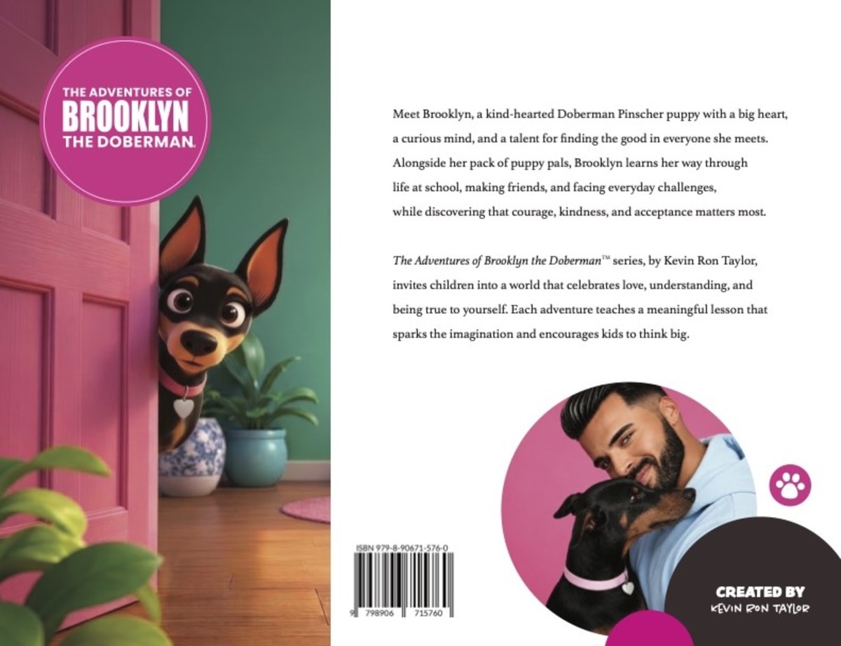 New Kids' Book Stars Doberman Puppy Fighting Stereotypes - Image 2