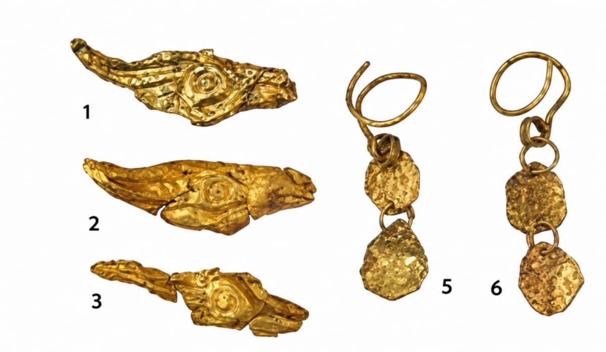 2,300-Year-Old Golden Headdress Found in Altai Burial - Image 5