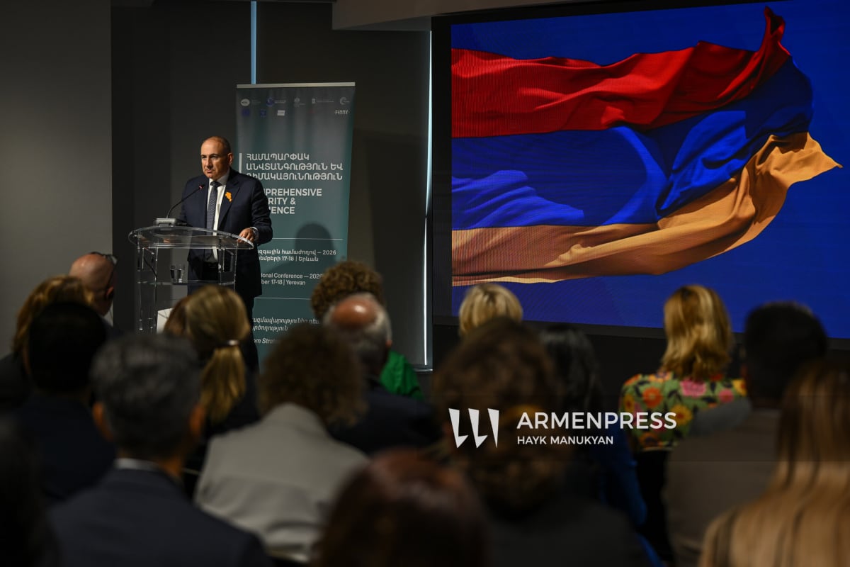 Armenian and Azerbaijani flags side by side symbolizing historic peace agreement between nations