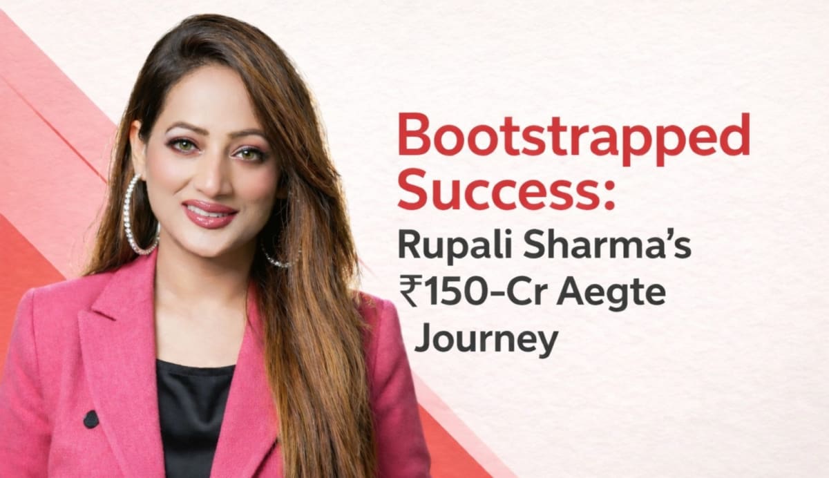 Rupali Sharma, founder of Aegte Lifescience beauty brand in Gurugram India