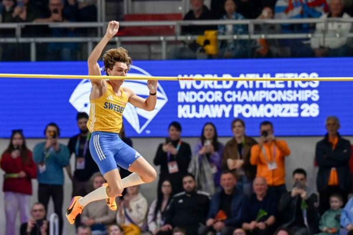 Mondo Duplantis Wins 4th World Indoor Pole Vault Title