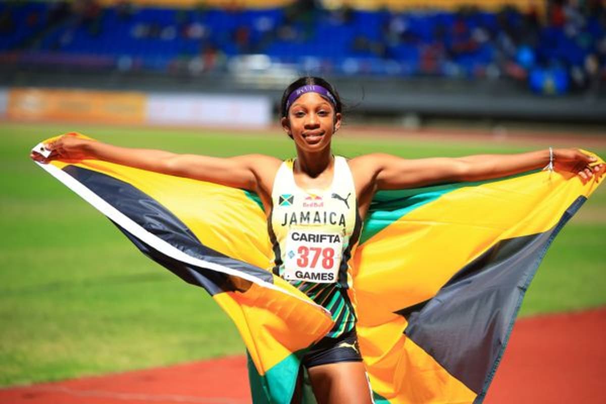 Teen Sprinter Shanoya Douglas Ties Allyson Felix's Record