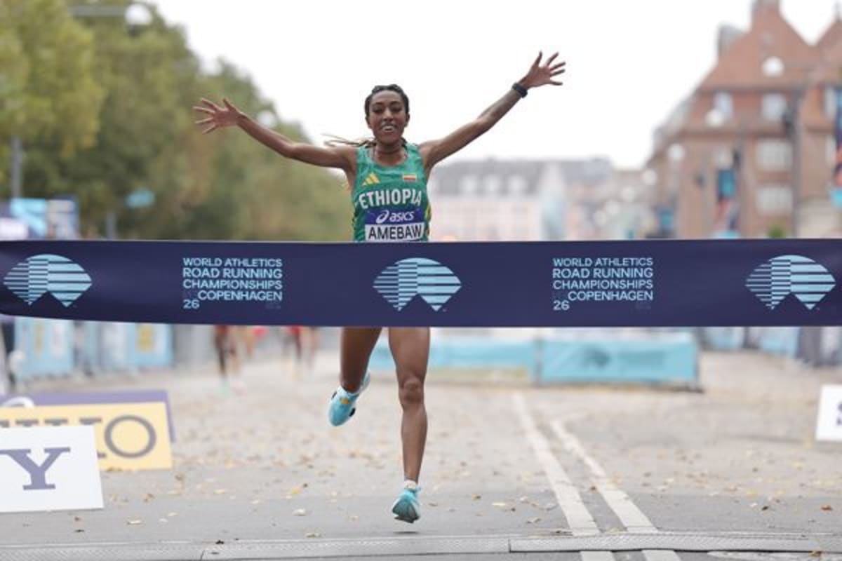 Ethiopian Runner Wins Two World Titles in Six Days