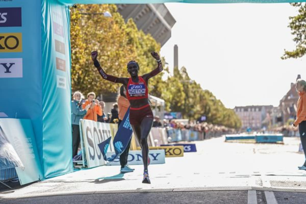 Kenyan Runner Smashes World Record by Just One Second