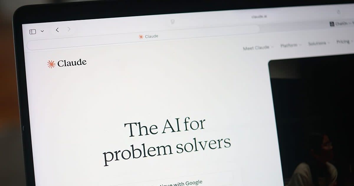Scientists working with AI-powered drug discovery platform on computer screens in modern research laboratory
