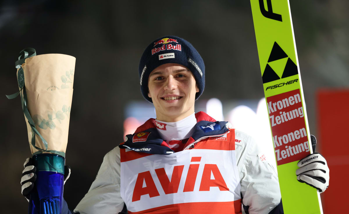 Olympic Gold Medalist Embacher Wins First World Cup at 20