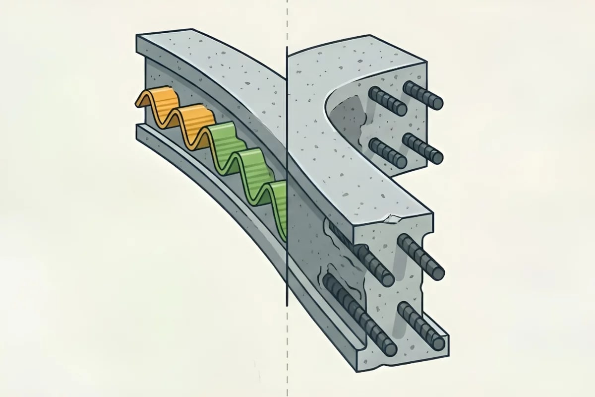 Wavy Plastic Matches Steel Strength in Concrete Tests - Image 3