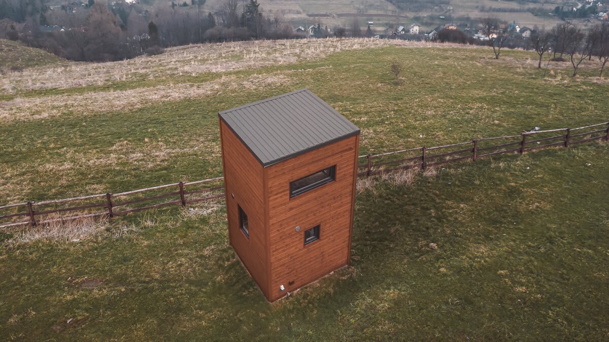 Tower Tiny House Fits Two People in 107 Square Feet - Image 2