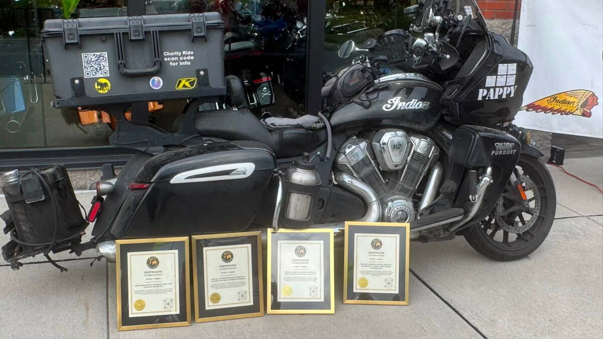 Biker Rides 201,901 Miles in One Year, Raises $150K - Image 2