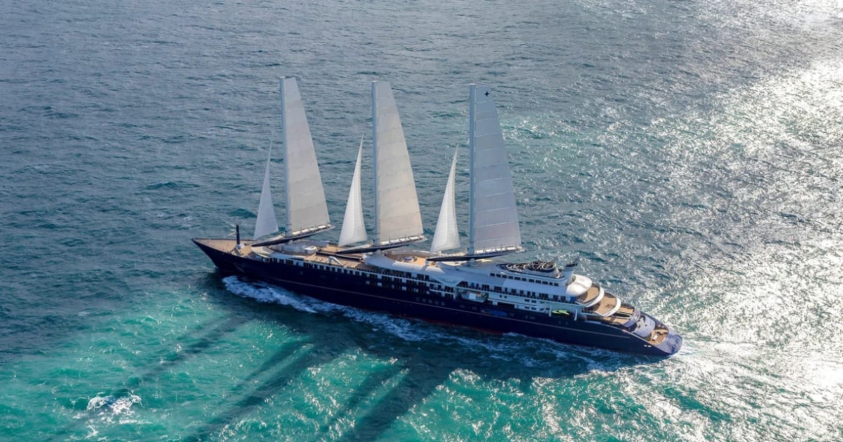 World's Largest Sailing Cruise Ship Cuts Emissions