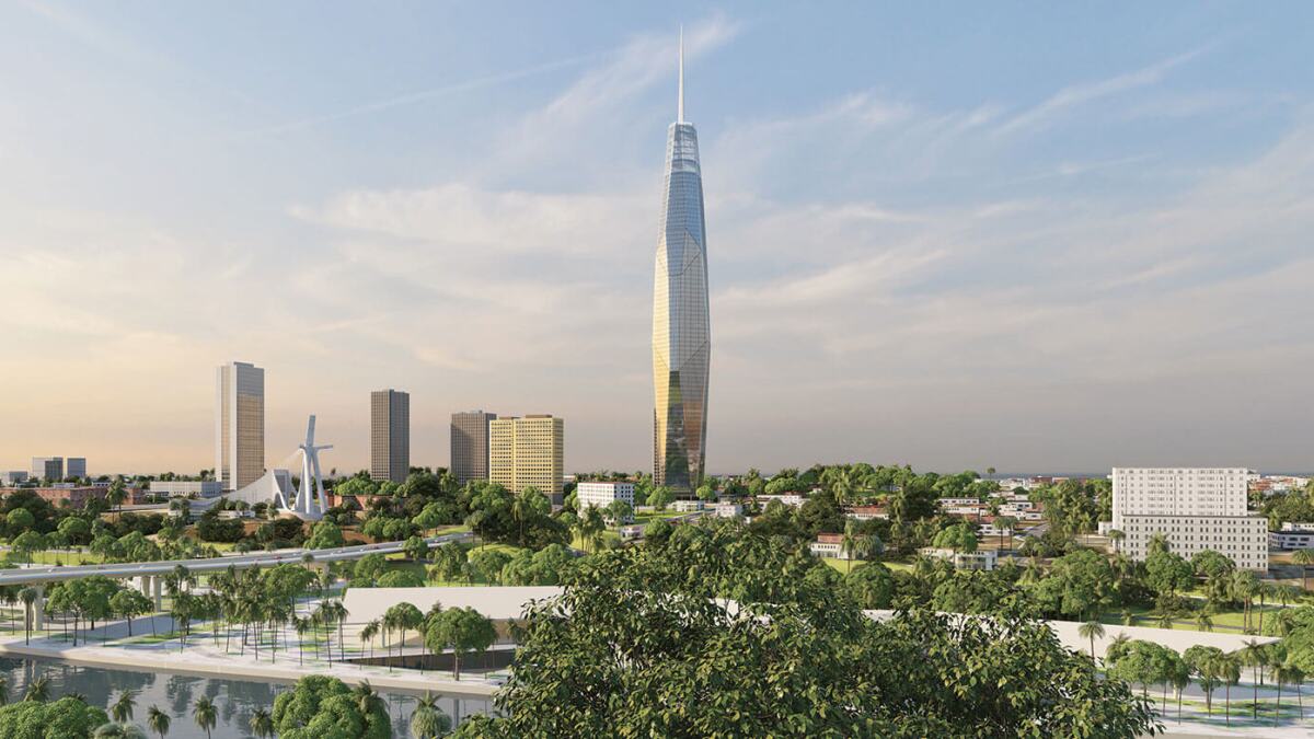 Africa's Tallest Tower Opens With Mask-Inspired Design - Image 2