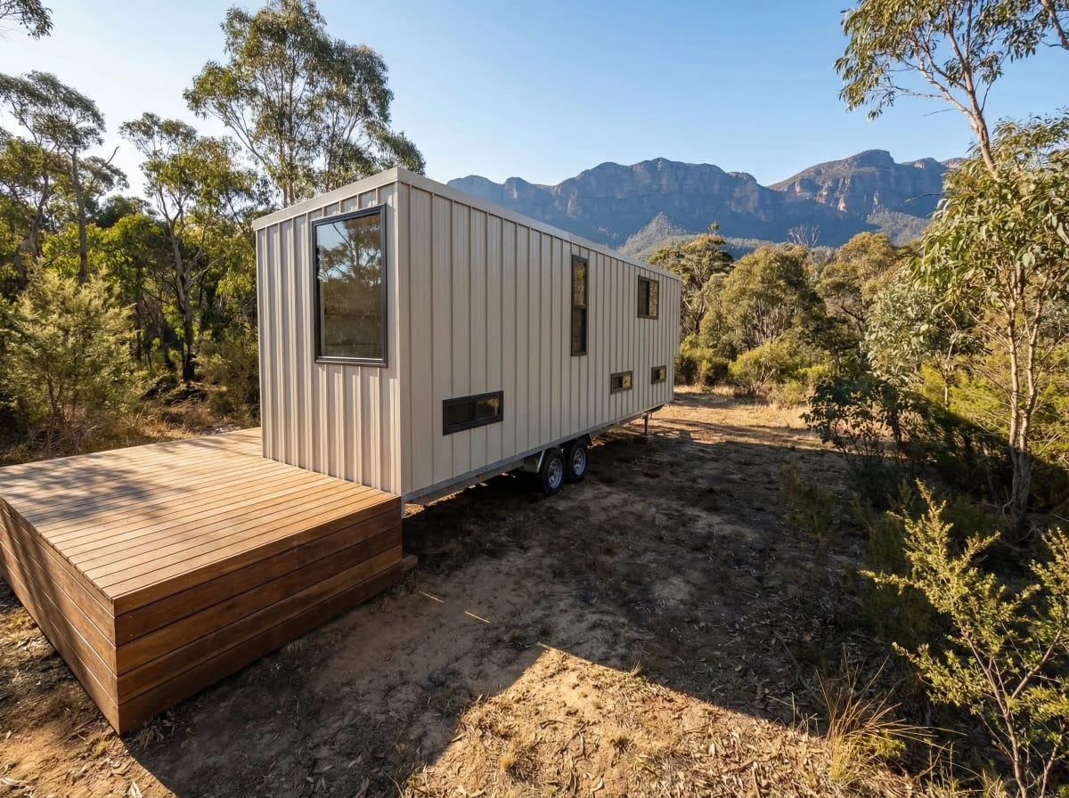 Upside-Down Tiny Home Fits 3 Bedrooms in 32 Feet - Image 5