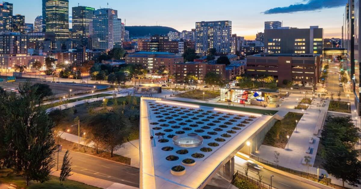 Montreal's Floating Meadow Honors 21 Women, Heals City
