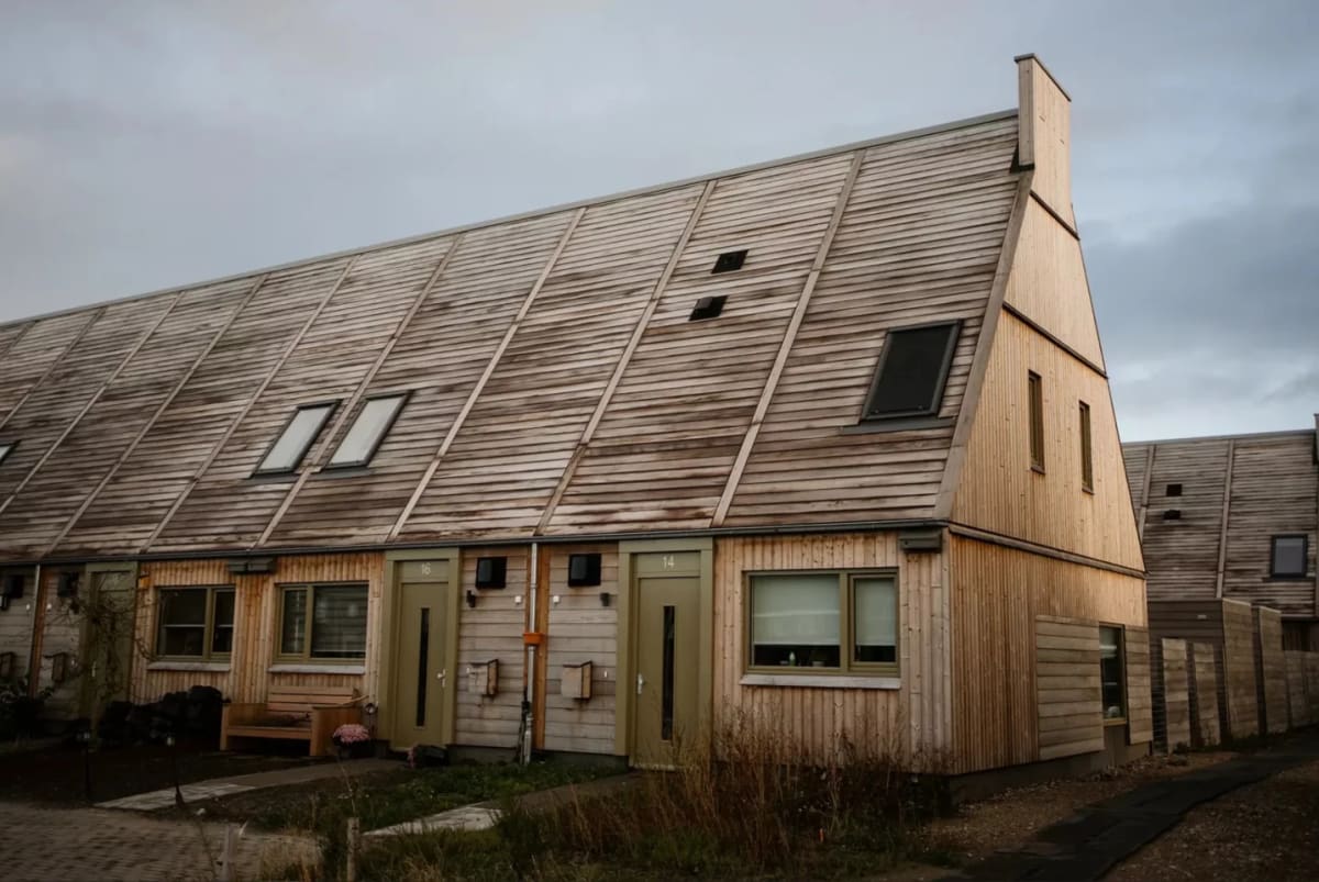 Dutch Timber Homes Store More Carbon Than They Produce - Image 5