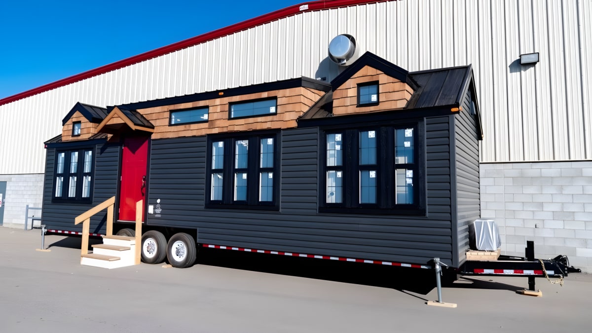 Extra-Wide Tiny Home Fits Full Bath and Ground-Floor Bedroom - Image 2