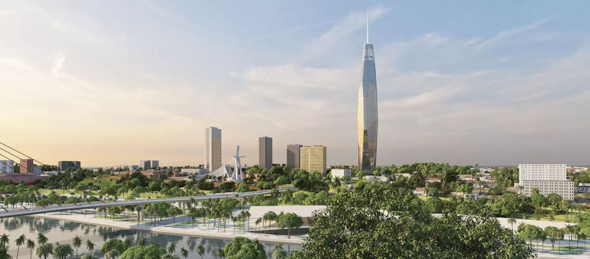 Africa's Tallest Tower Opens With Mask-Inspired Design - Image 4