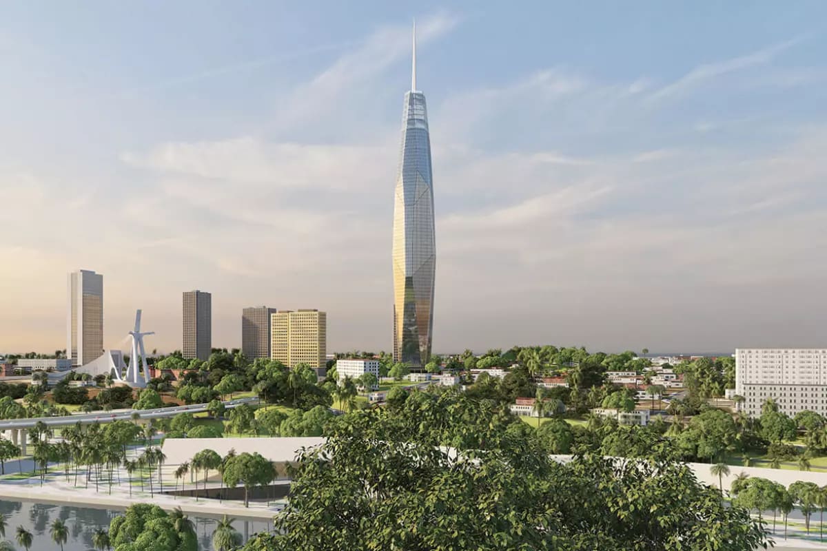 Africa's Tallest Tower Opens With Mask-Inspired Design - Image 3