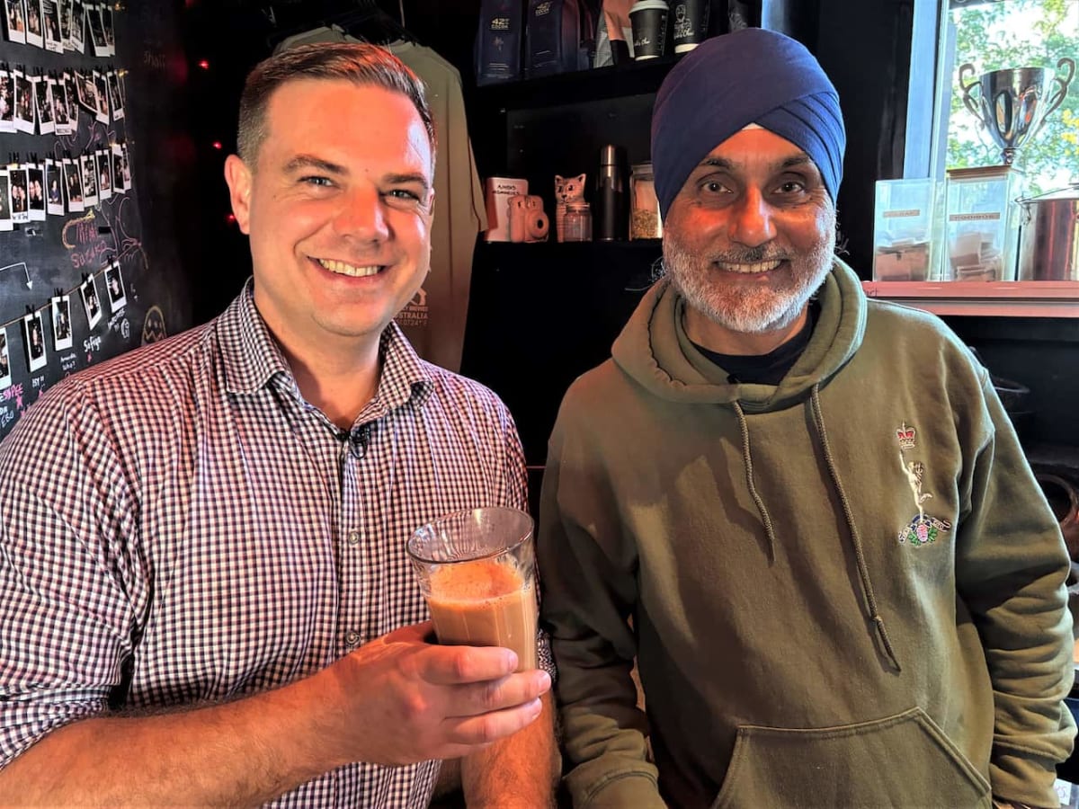 Veteran Offers Free Chai to Military Members in Sydney - Image 3