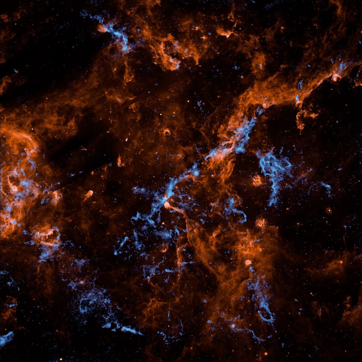 NASA Telescope Maps Water Ice Across Star Nursery