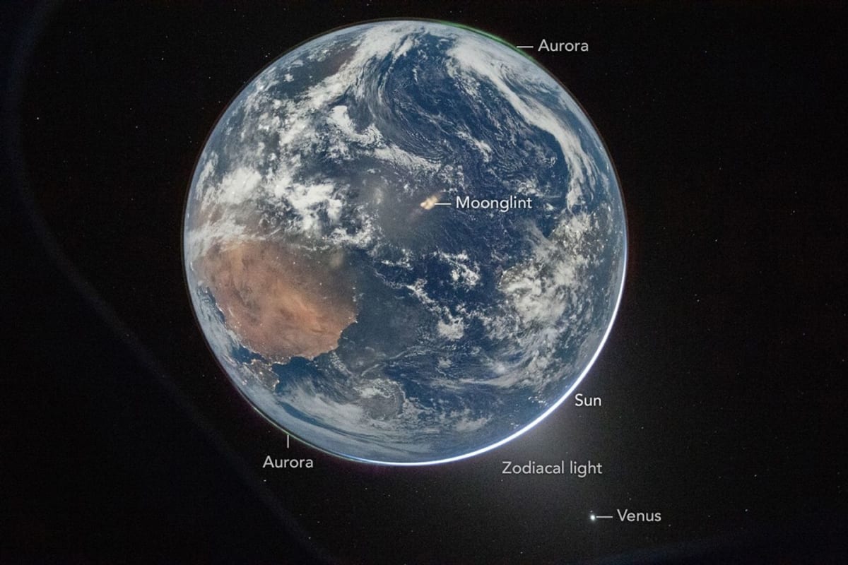 Artemis II Crew Captures Stunning Moonlit View of Earth - Image 4