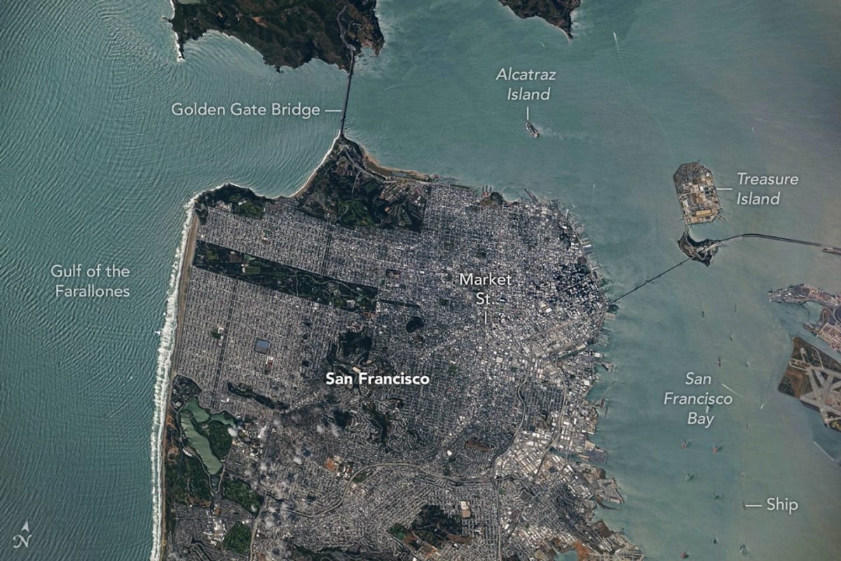 Astronaut Captures Stunning San Francisco From Space - Image 4