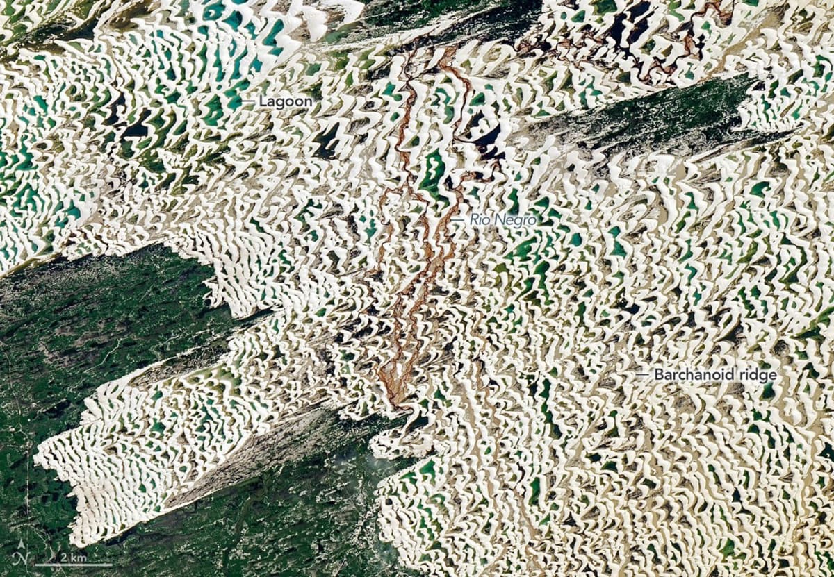 Brazil's "Desert" Fills With Lagoons Every Year - Image 5