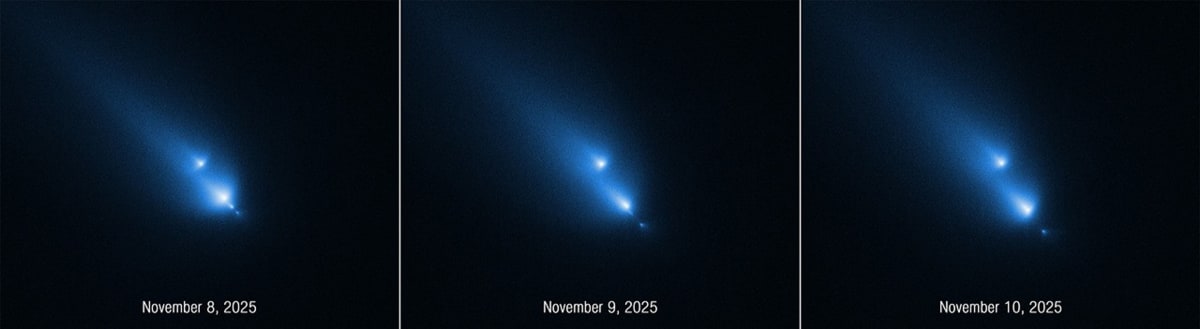 Hubble Catches Comet Breaking Apart in Once-in-a-Lifetime Shot - Image 2