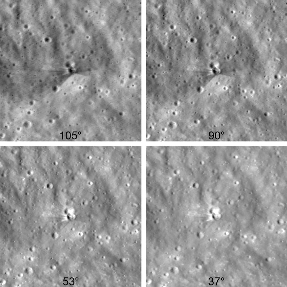 NASA Captures New Moon Crater From SpaceX Rocket Impact - Image 2