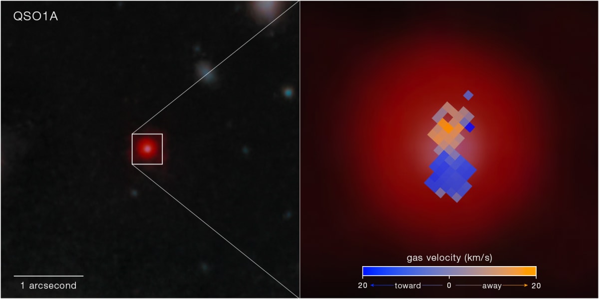 Webb Telescope Finds Black Hole That Formed Before Galaxy - Image 4
