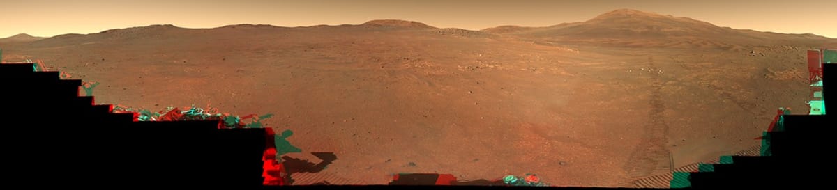 Mars Rover Captures 4.5 Billion Year Old Rocks on Crater Rim - Image 5