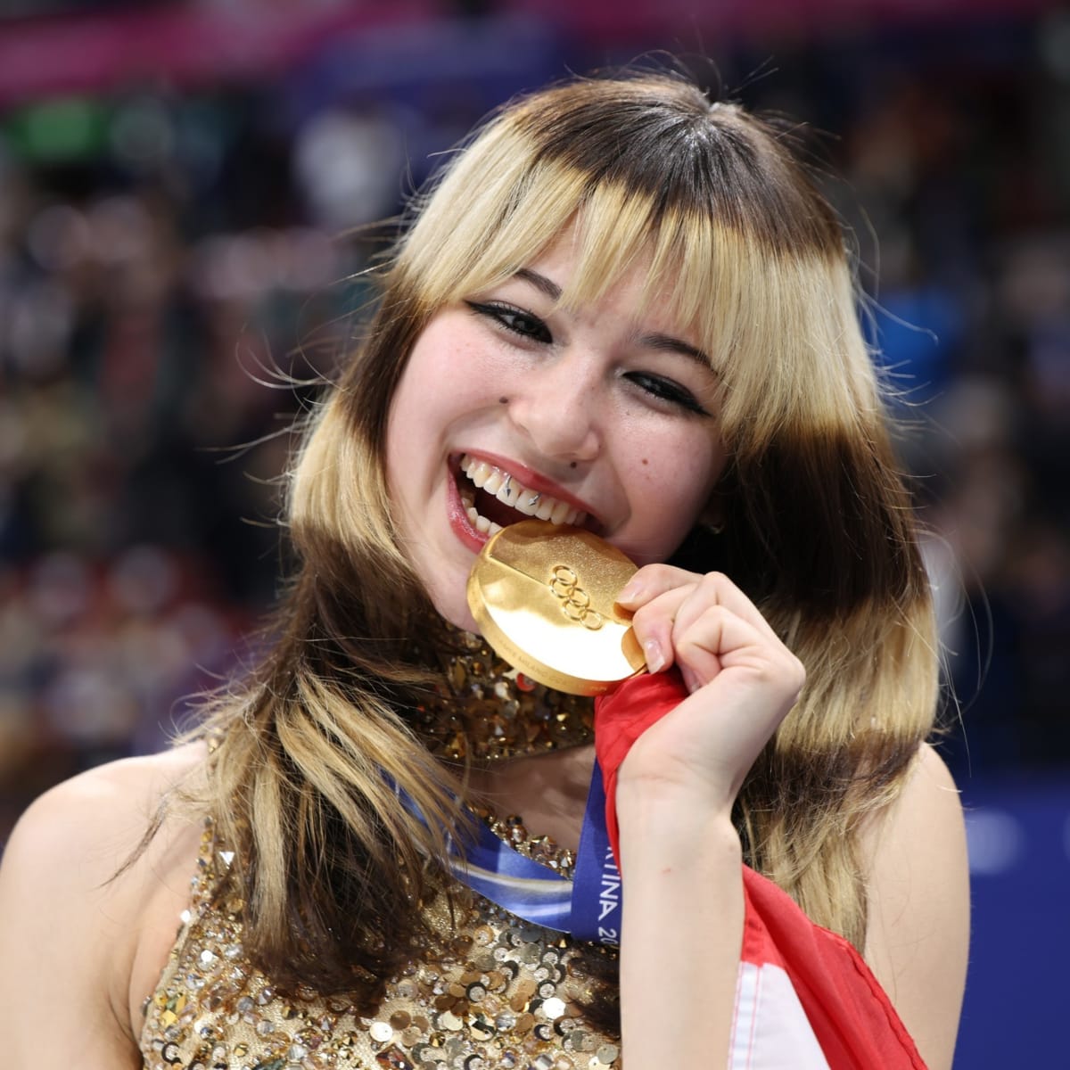 Olympic Gold Medalist Alysa Liu Celebrated in Oakland Rally - Image 2