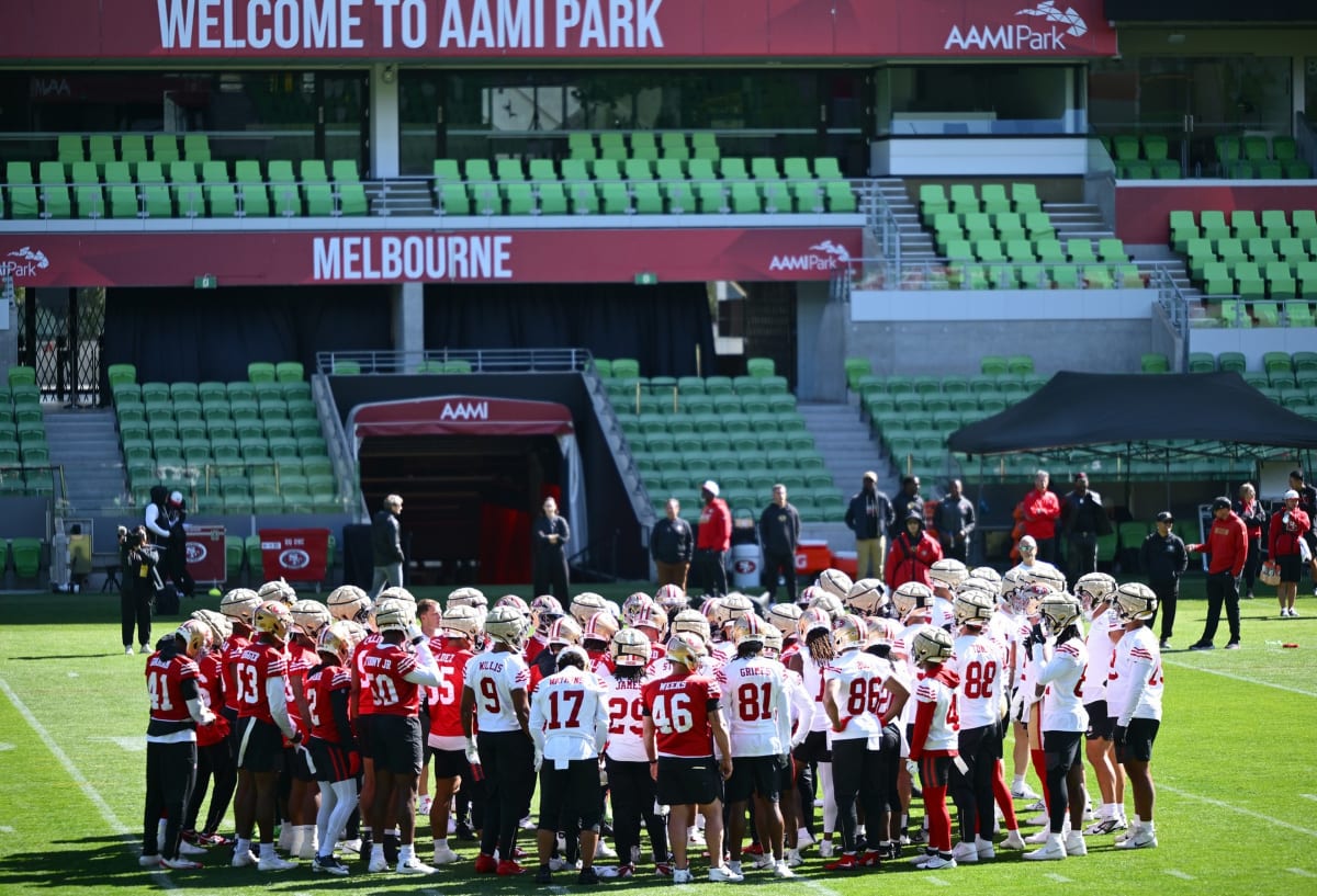 49ers Fall in Love with Melbourne's Coffee and Fans - Image 3