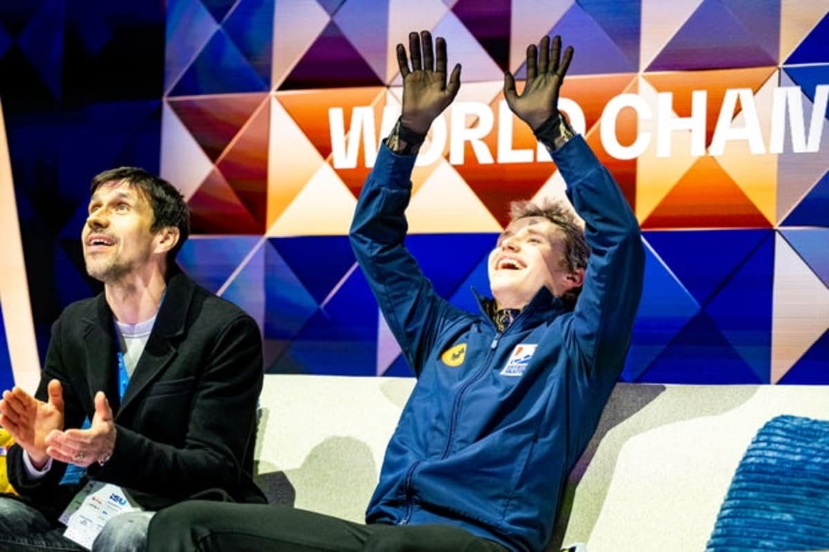 Ilia Malinin Rebounds from Olympic Disappointment to Win 3rd World Title - Image 2